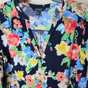 Lauren Ralph Lauren Floral Print Blouse